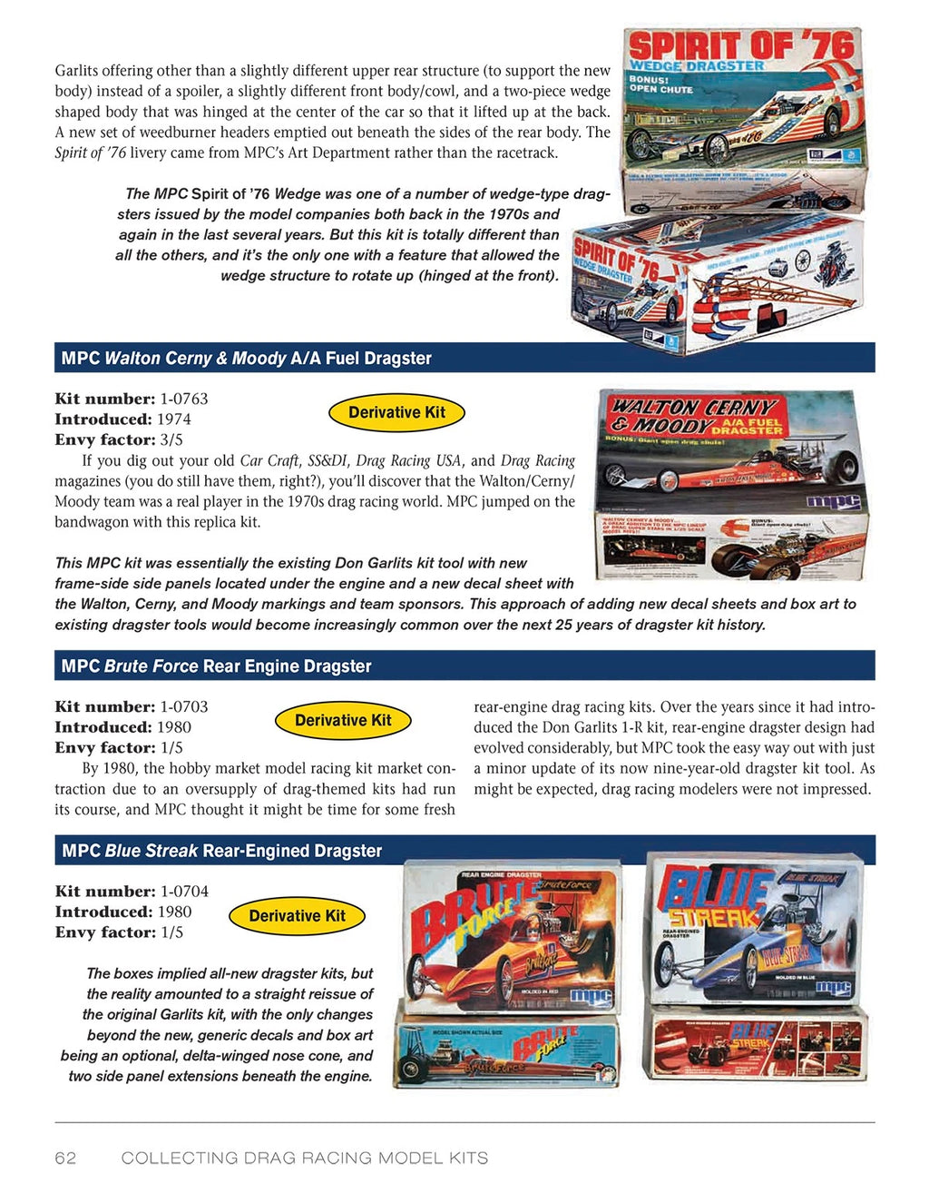 Collecting Drag Racing Model Kits Book