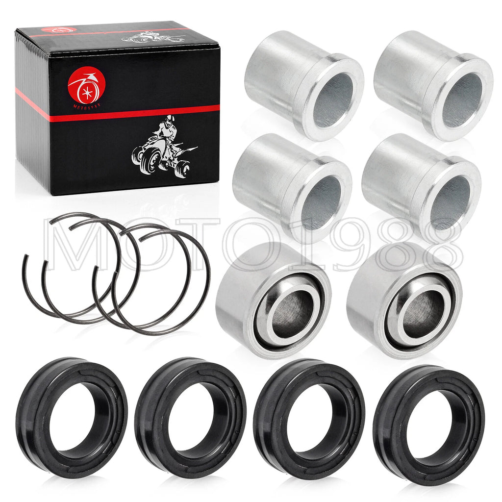 Set of 4 A-Arm Bushings for Honda Sportrax 300 TRX300EX (1993–2008)