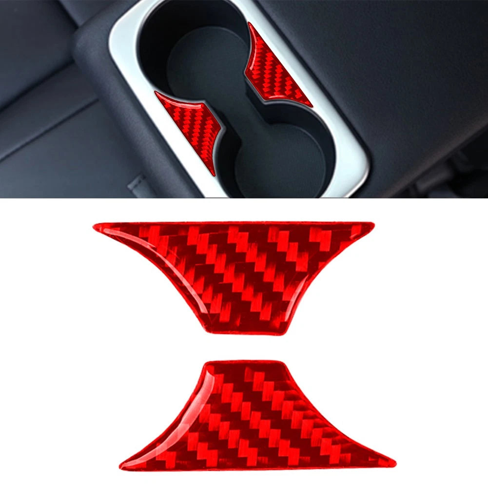 Rear Water Cup Holder Armrest Trim Panel for Kia Stinger (2018–2023)