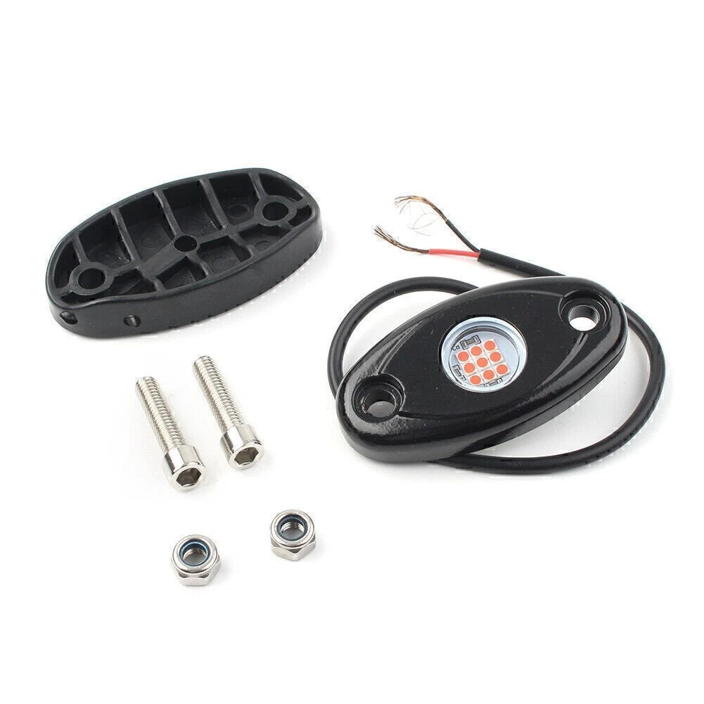 2X 9W LED Rock Tail Light for Jeep (Off-Road Truck Golf)