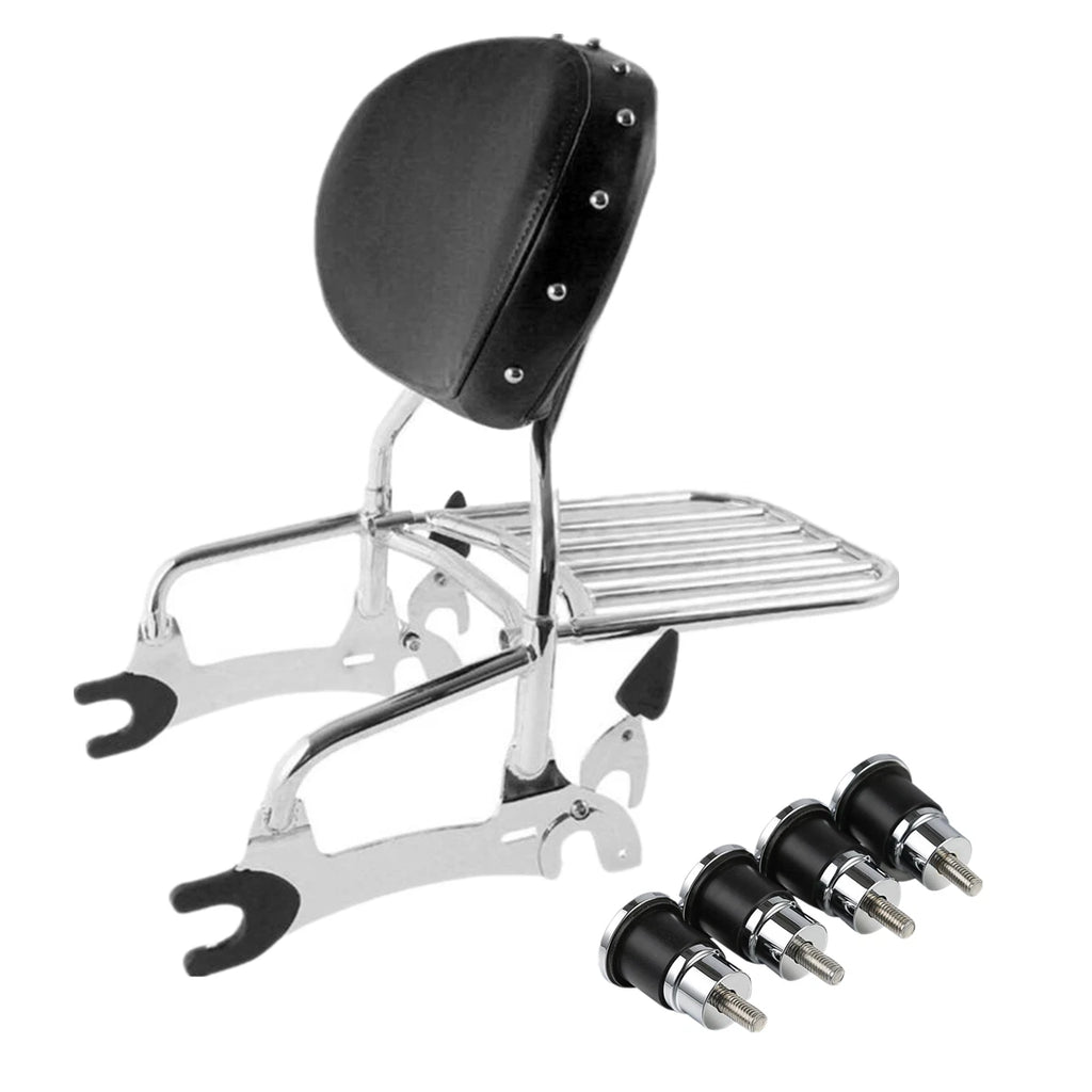 12" Backrest Sissy Bar & Quick Release Spools for Indian Chieftain (2014–2022)