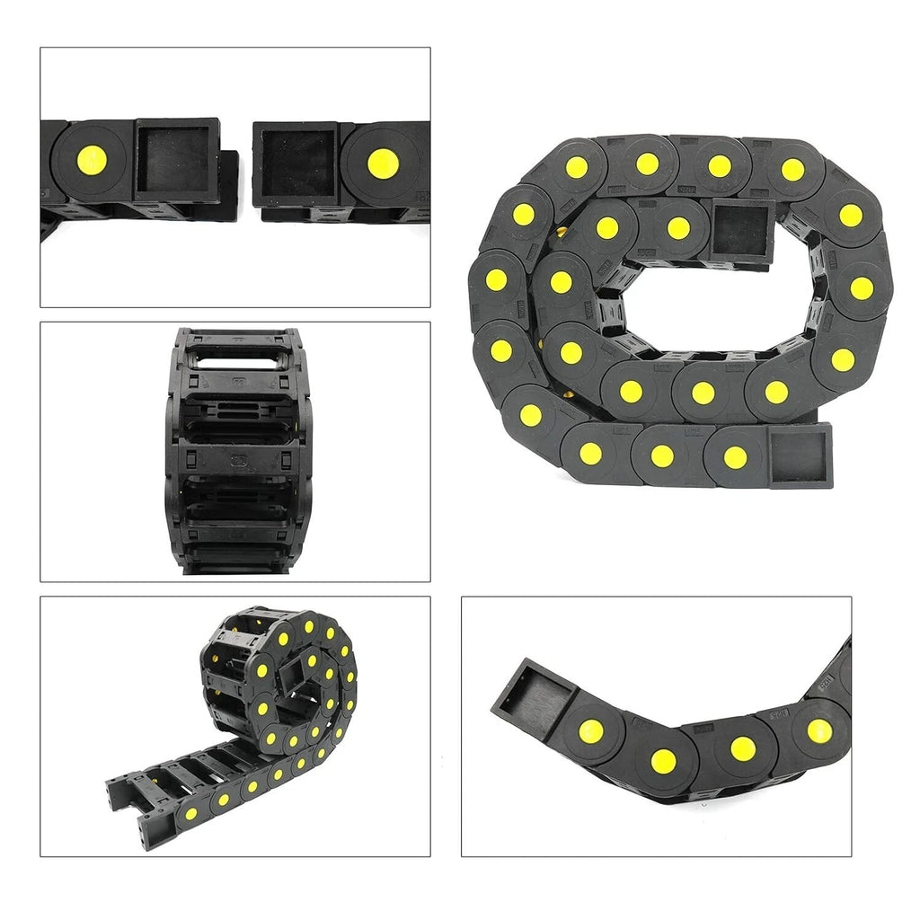 Open Type Cable Drag Chain Wire Carrier for R55 CNC 3D Printer (39"x0.98"x3")