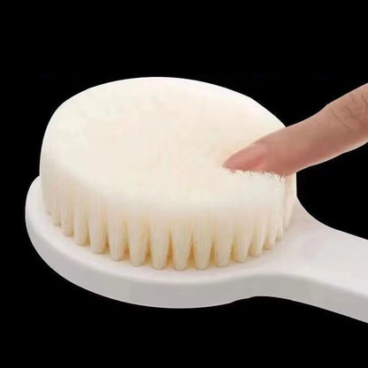 Long Handle Back Brush for Shower with Soft Nylon Bristles