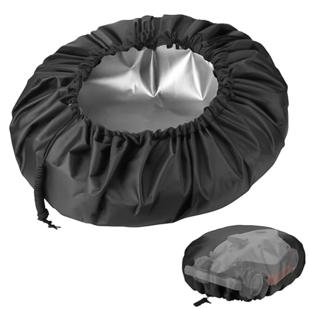 Waterproof Lawn Mower Cover with Stretch Drawstring (113 cm x 100 cm)