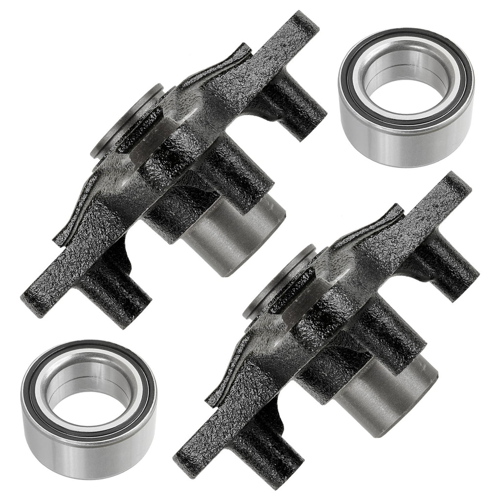 Rear Wheel Hub With Bearing Replacement for Polaris (2004–2009)