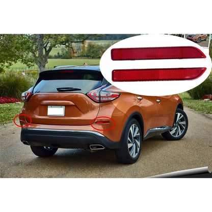 Rear Bumper Reflector Left & Right Side For Nissan Sentra 2020-2022 SR SV S 2.0L