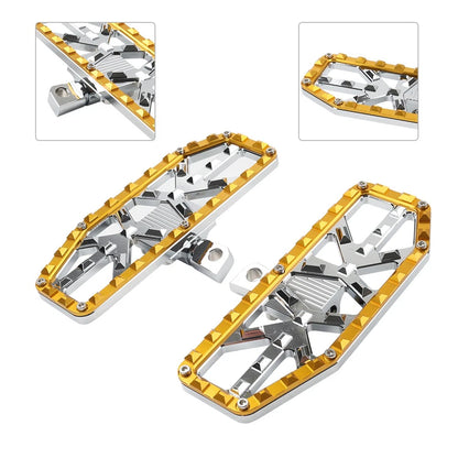 Rear Passenger Footpeg Footrest for Harley Road King Electra Glide