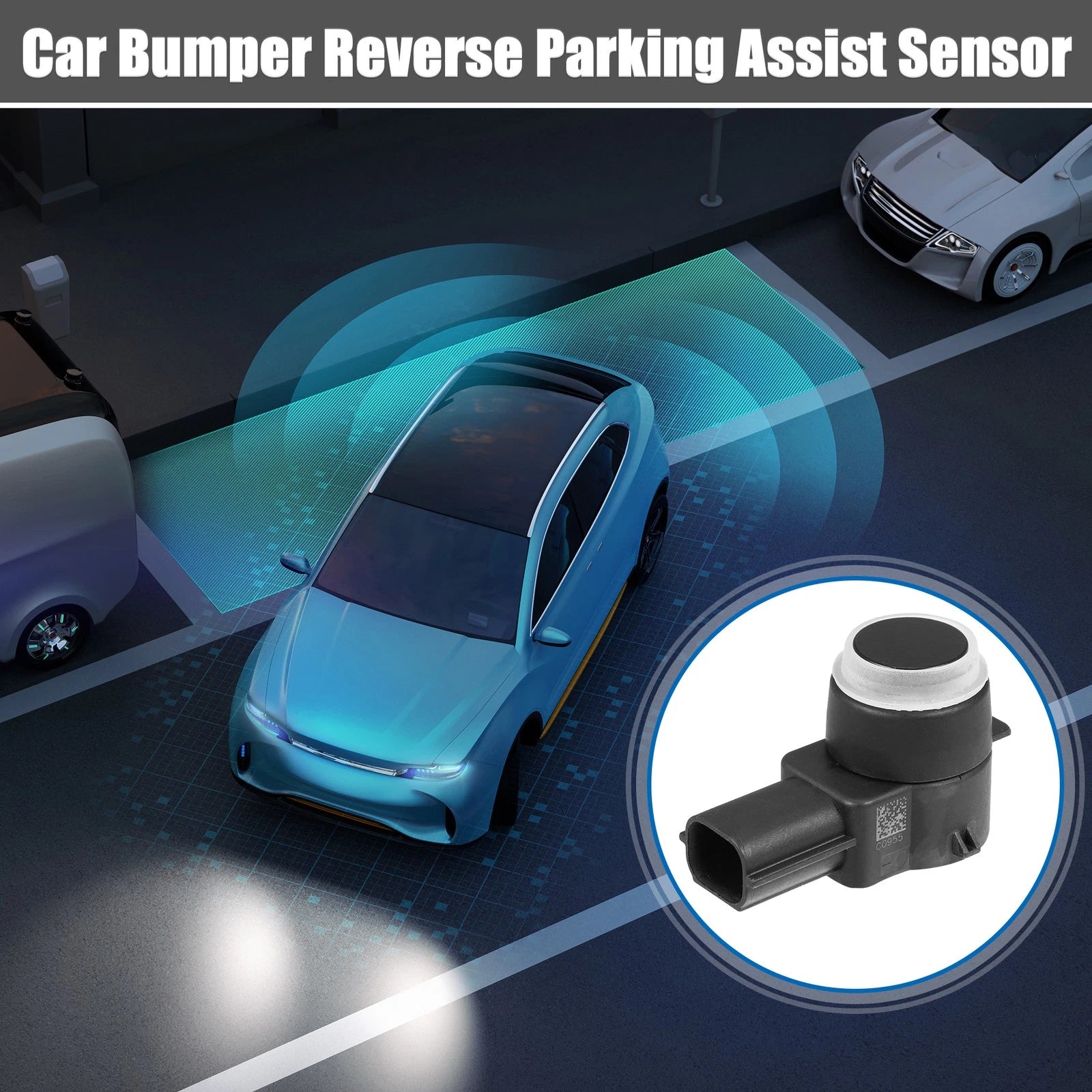 2pcs PDC Reverse Parking Assist Sensor 1EW63AXRAA for Chrysler 300 (2011–2016)
