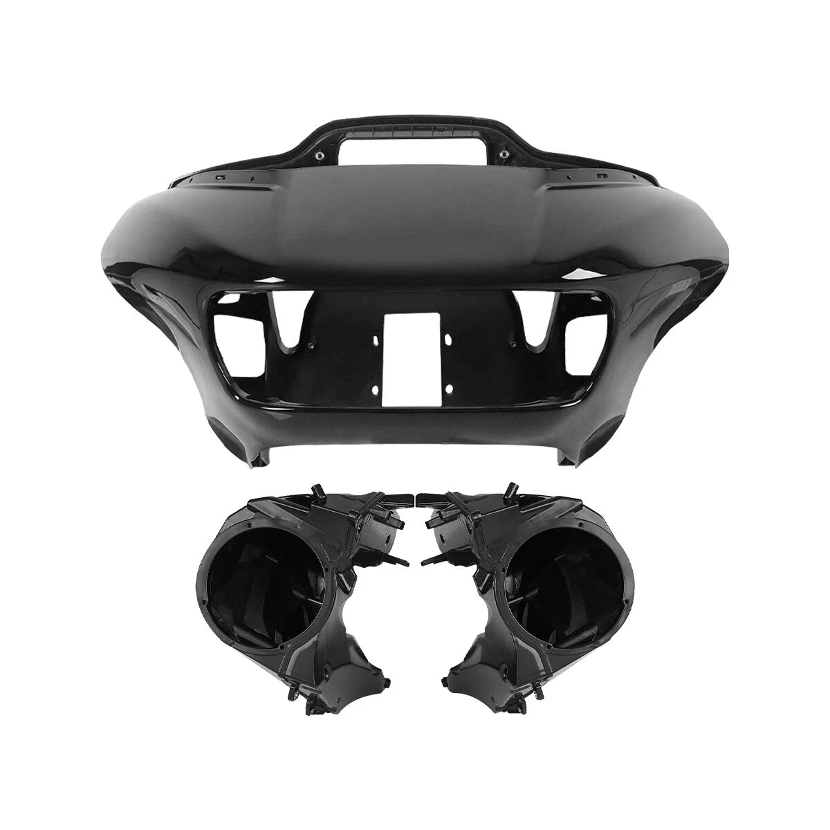 Inner Outer Headlight Fairing Speaker Covers for Harley Road Glide (2015–2023)