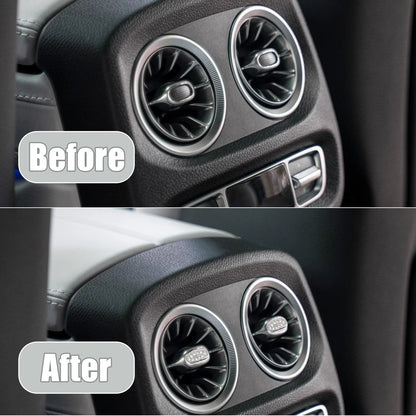 2pcs Rear Exhaust Port Knob Cover Replacement for Mercedes-Benz CLA (2019–2026)
