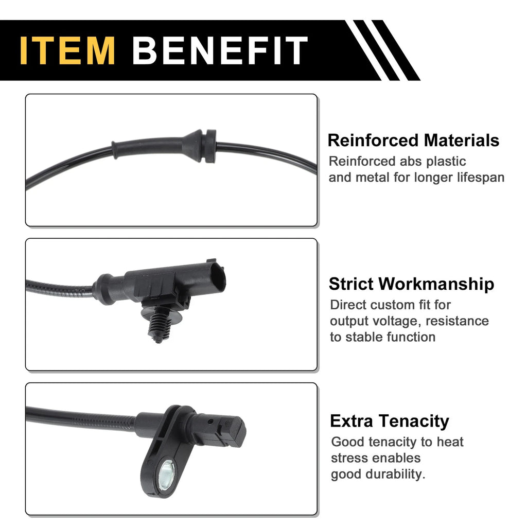 ABS Wheel Speed Sensor No. 47900ED00A for Nissan Cube (2007–2012) Rear Right