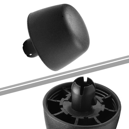 Rubber Bumper Cushion Hood Stoppers for Jeep Wrangler JK (2007–2018)