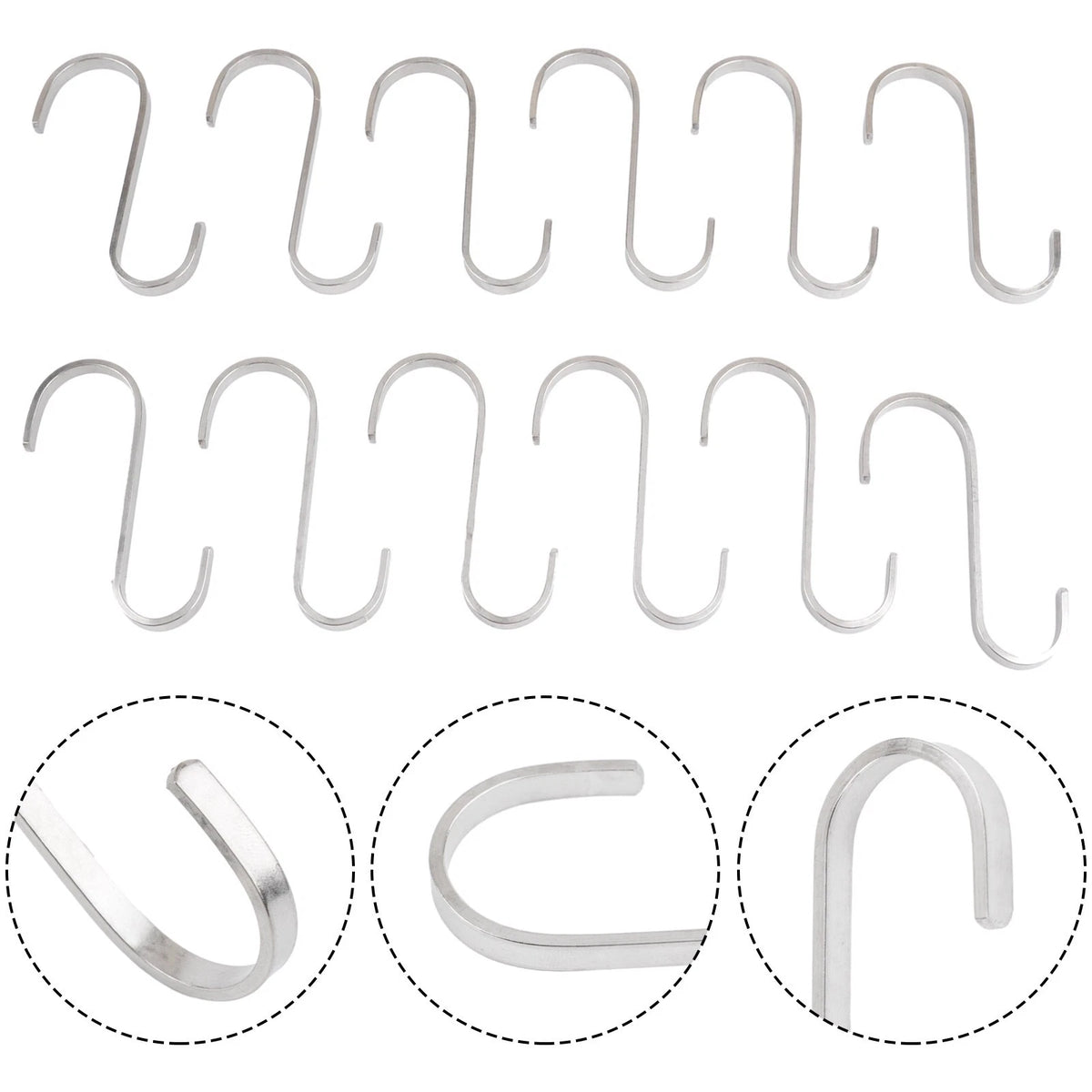 Flat Garden Hanger Hooks for Home Kitchen