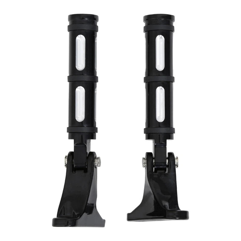 Black Passenger Footpeg for Harley Touring Street Electra Glide (1993–2025)