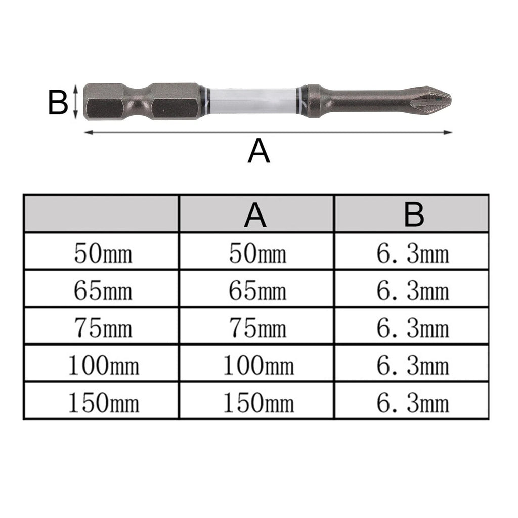 1PC Magnetic Cross Driver Bit for Electric Drills