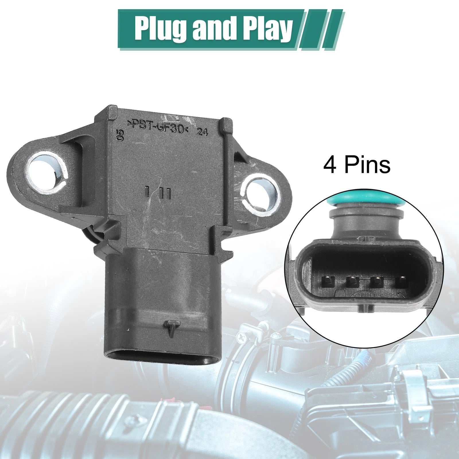 Manifold Absolute Pressure Sensor OEM for BMW M3 2015–2018