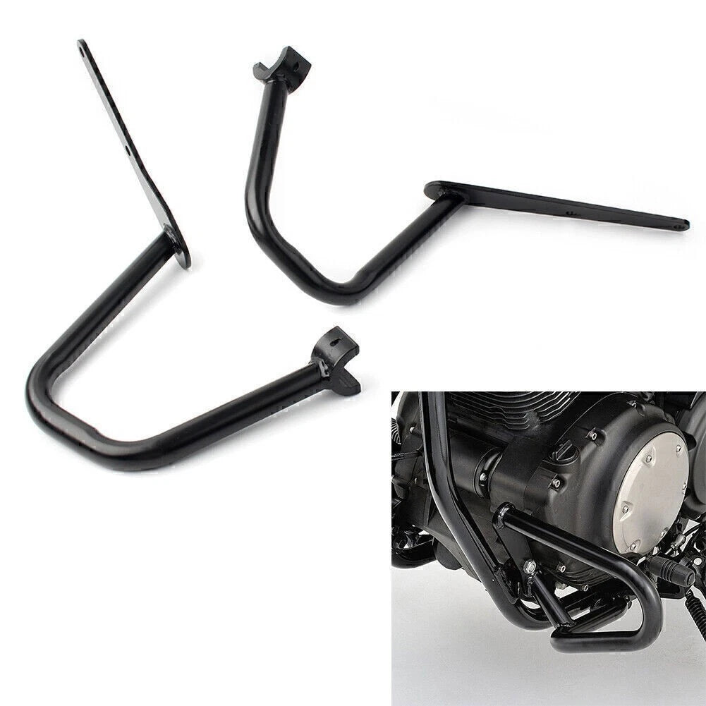 Pair Engine Guard Crash Bars for Yamaha XV950 (2014–2017) Black