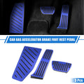 3pc Accelerator Brake Foot Rest Pedal Replacement for Toyota RAV4 (2019–2021)
