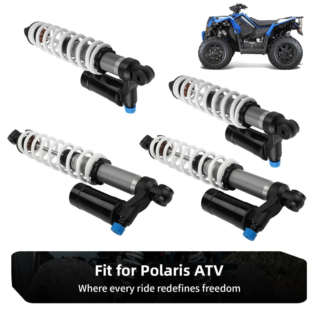 Set of 2 Rear & Front Shock Absorbers for Polaris Scrambler Sportsman (N/A) 7043464 7043463