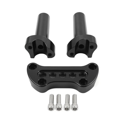 Handlebar Riser Top Clamp Mount for Harley Sportster Softail (2000–2023)