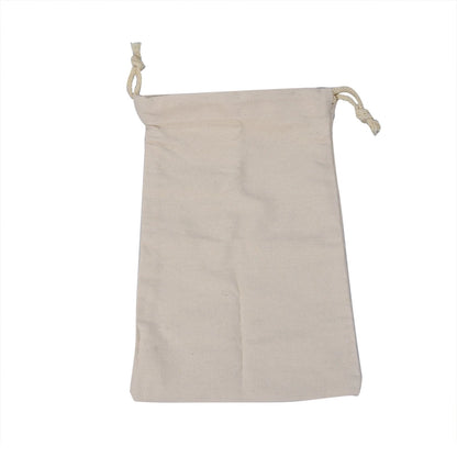 Makeup Bag for Travel Storage (Cotton, Portable, Drawstring)