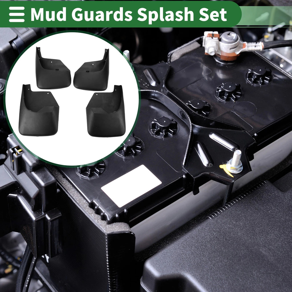Mud Flaps Splash Guards with Mount Accessories for Chevrolet TrailBlazer (2002–2009)