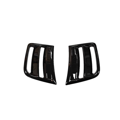 Gloss Black Front Bumper Side Air Vent Cover for Subaru STI WRX (2008–2014)
