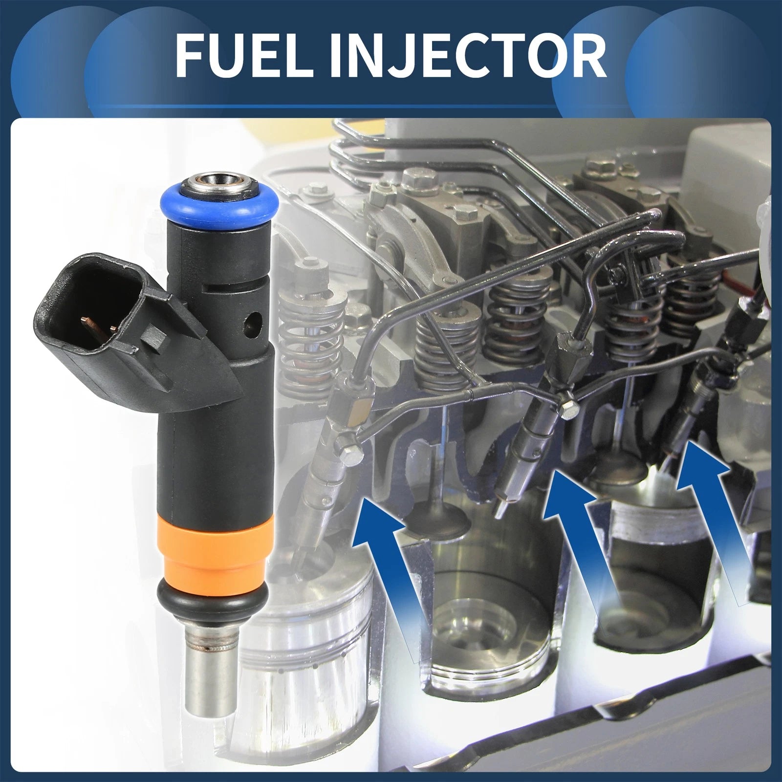 Fuel Injector Replacement for Dodge Ram 1500 (2009–2010) 5.7L 8 Pack
