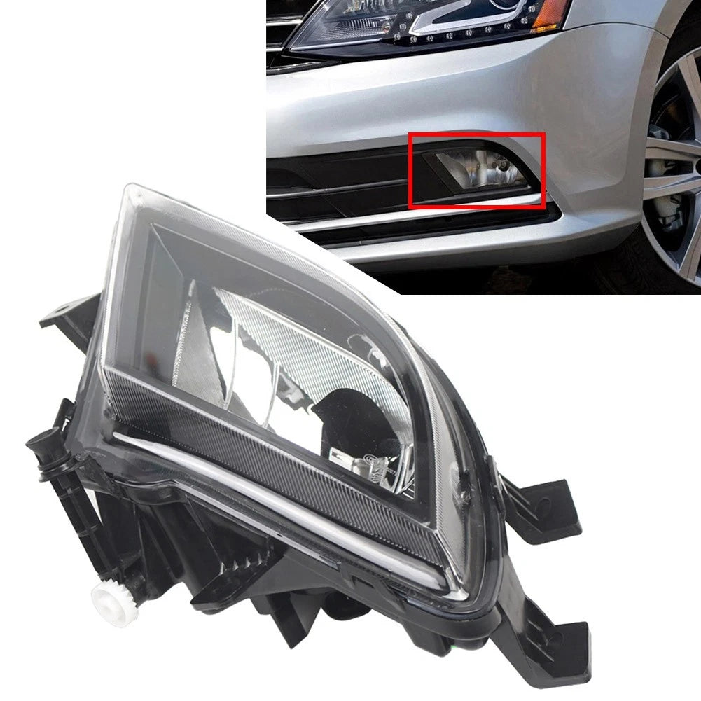Left Front Fog Light Lens for VW Jetta MK6 (2015–2018)