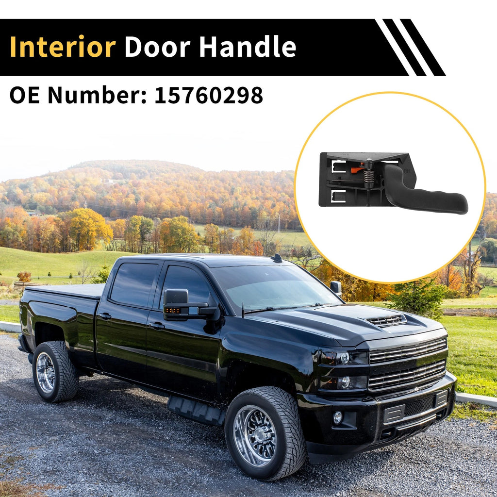 Front Right Interior Door Handle Replacement for Chevrolet Silverado 2500 (2007–2014)