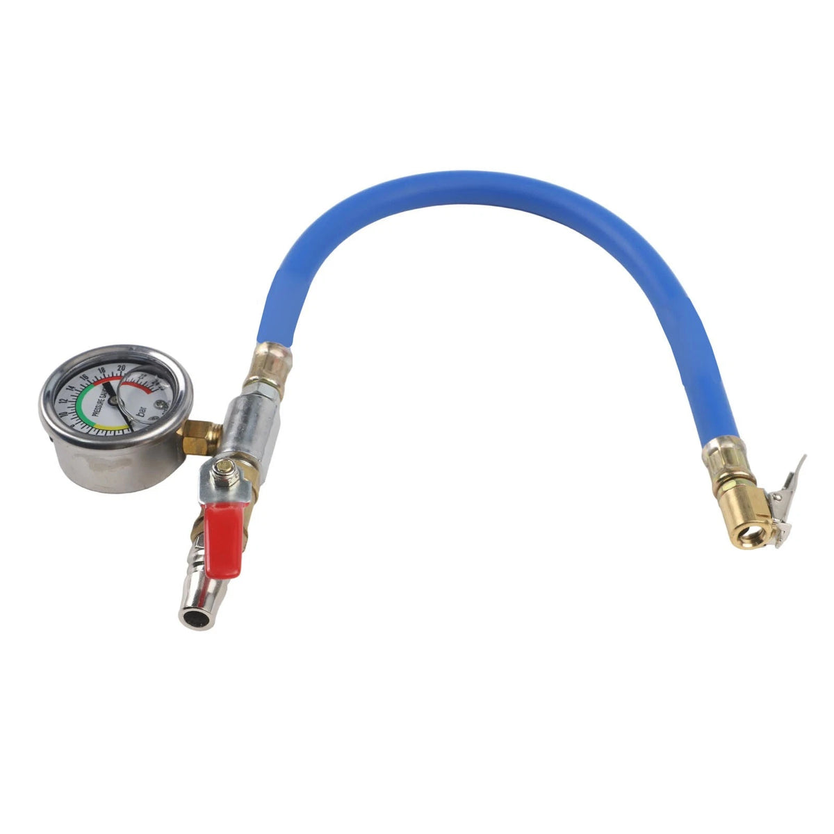Tire Pressure Gauge with Quick Connect Nozzle for Car SUV