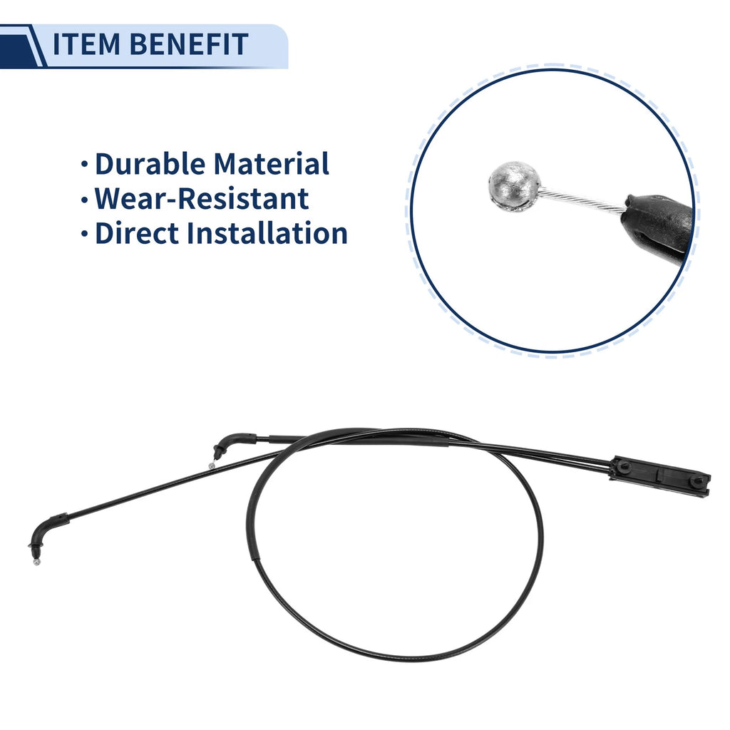 Hood Latch Release Cable Replacement for BMW 530e (2018–2023)