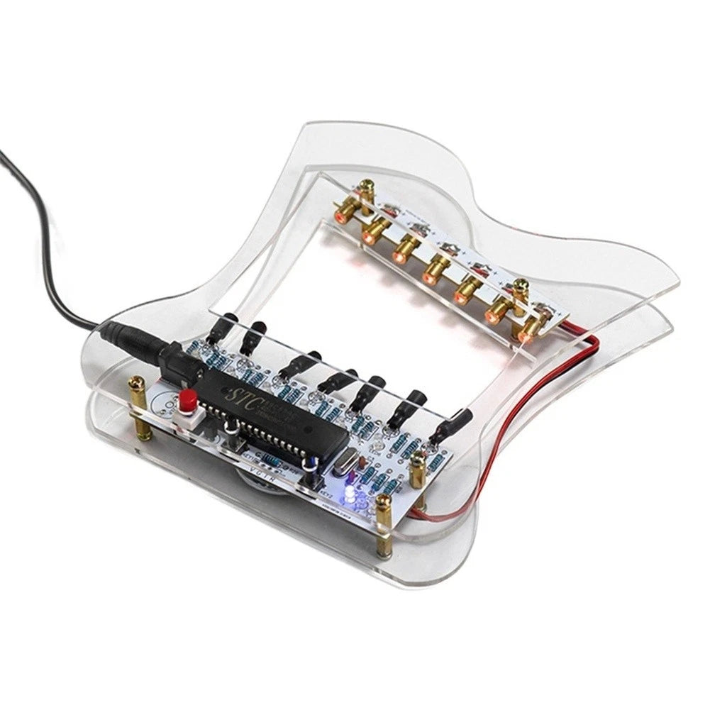 DIY Piano Kit with Adjustable Brightness and Built-in Speaker