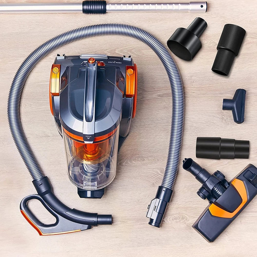Vacuum Hose Adapter Kit for Multiple Sizes (2-1/2 to 1-1/4, 1-1/4 to 1-3/8)