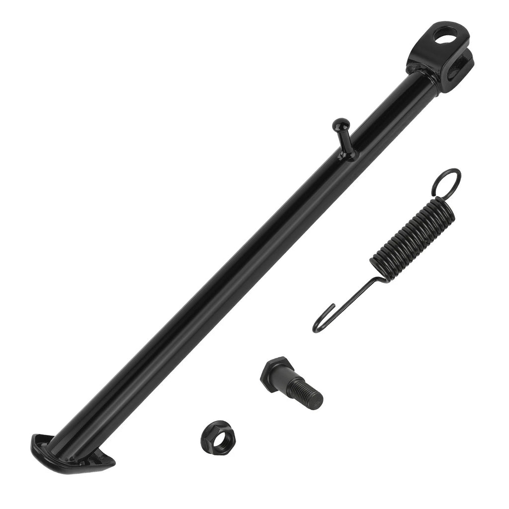 Side Kick Stand Assembly w/ Spring Bolt for Honda CRF100F XR100R (2004–2013, 1985–2003)