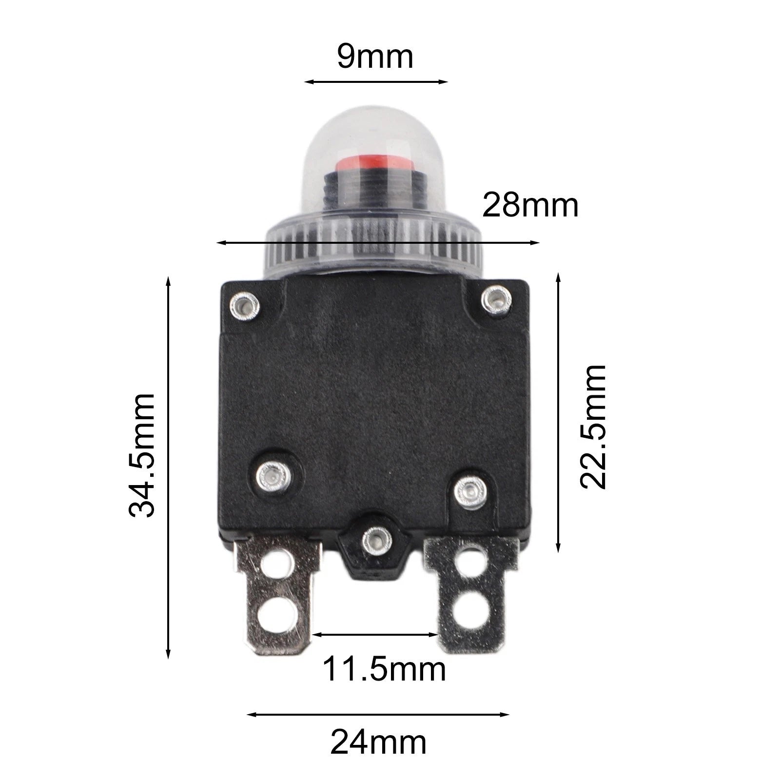 20A Circuit Breaker Overload Switch for