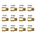 12Pcs Main Jet Kit for Mikuni VM TM Carburetor (#330-#440)