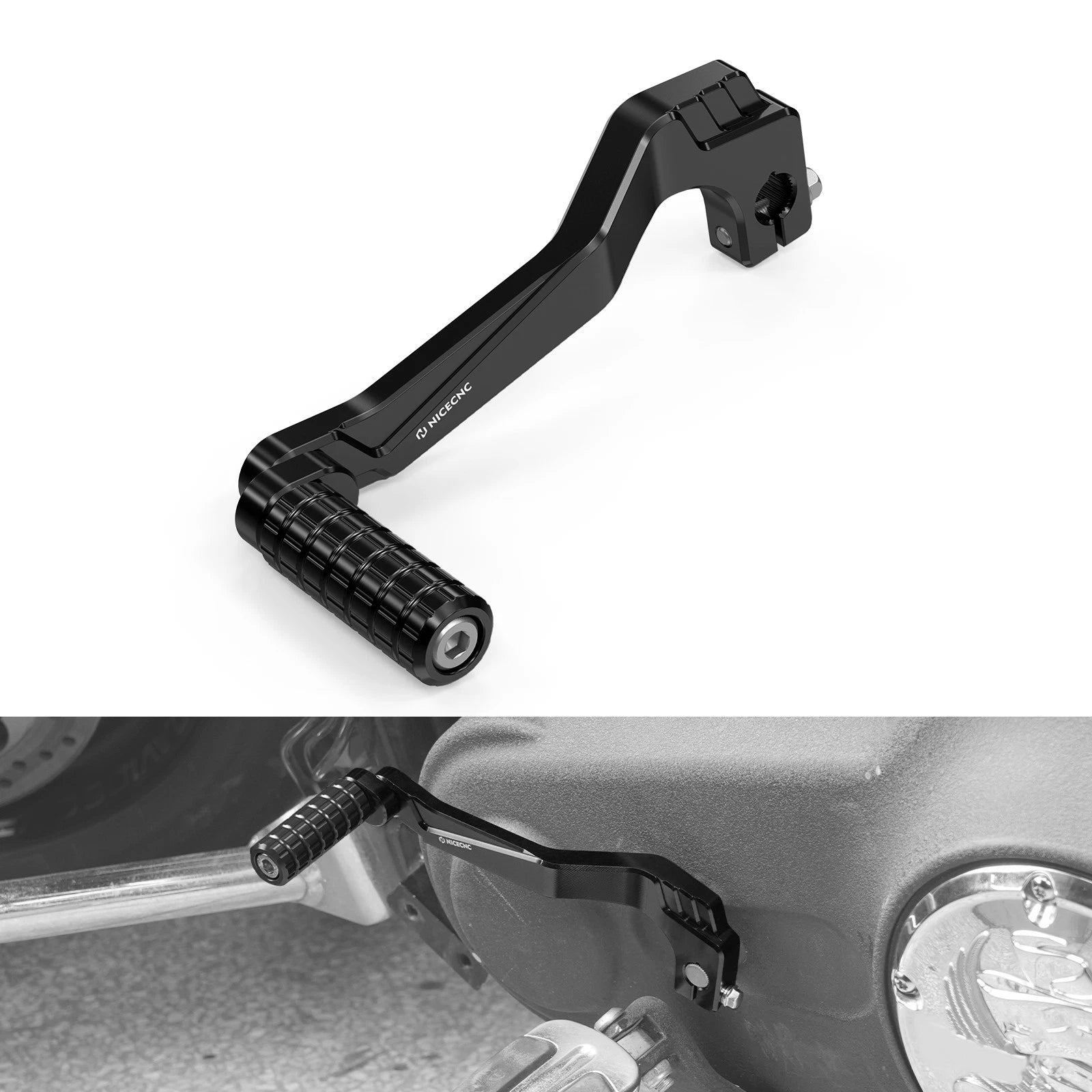 CNC Gear Foot Control Shift Lever for Harley Dyna Super Glide (2006–2017)