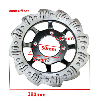 50mm/190mm Front Brake Disc for Dirt Trail Pit Thumstar Bike