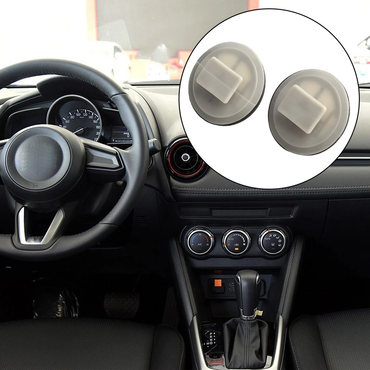10X Clips for Mazda Side Skirt Sill Moulding Covers