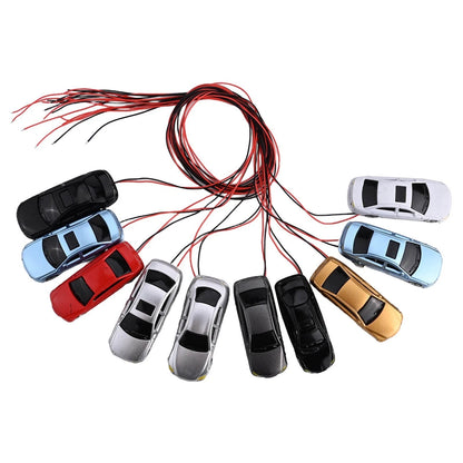 Model Train Car 45mm x 16mm x 11mm 6V Random Color