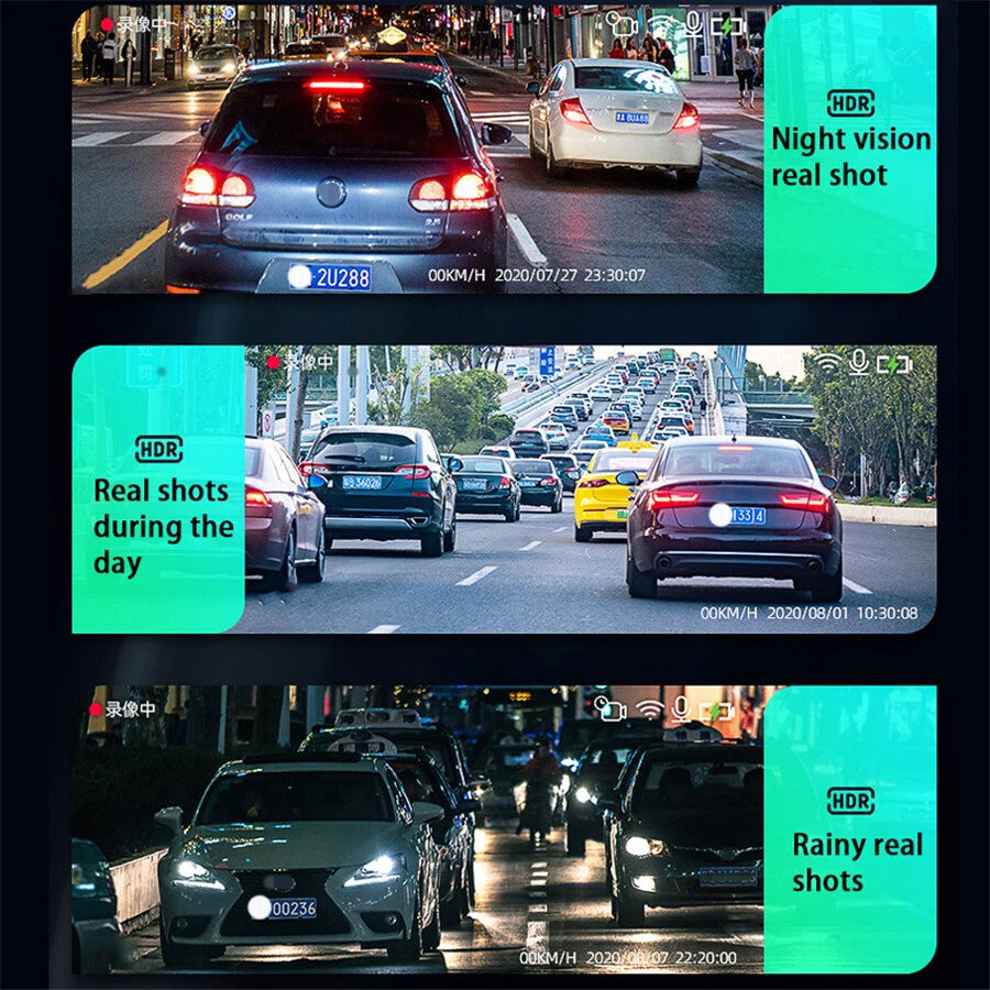1080P WIFI Dash Cam for Lexus NX (2018–2021)