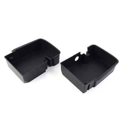 Pair Saddlebag Tray Organizer For Harley Road King Electra Glide 2014-2023