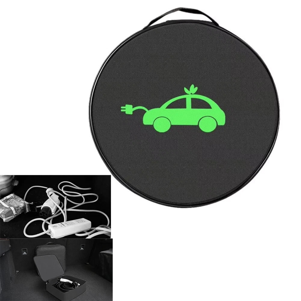 Portable Car Charging Cable Organizer Bag for EV Charger (Universal)