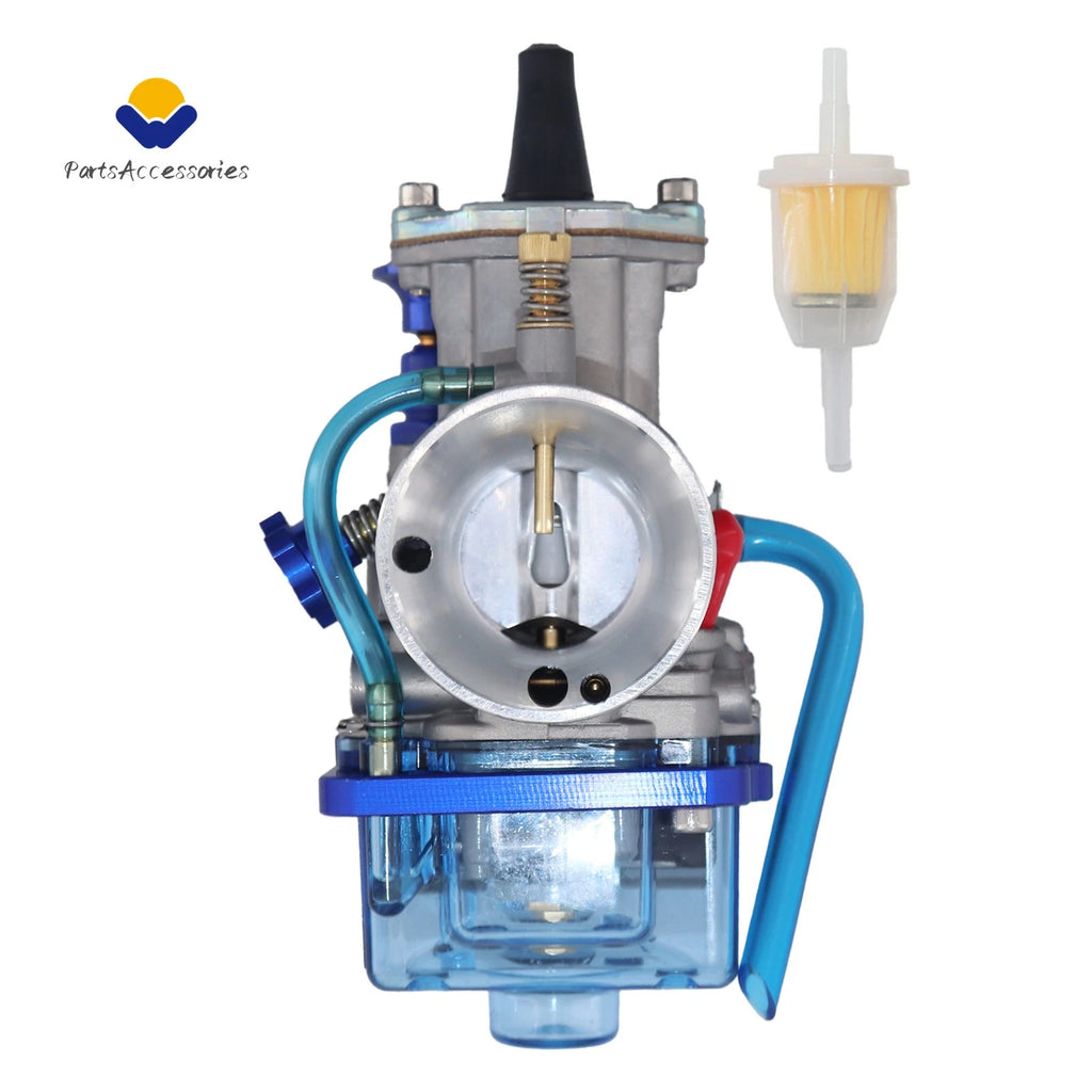 30mm Racing Flat Side Carburetor for Yamaha Kawasaki Suzuki Honda KTM