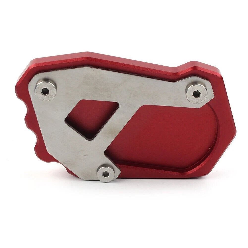 Kickstand Side Stand Foot Extension Pad for BMW R1200GS (2012–2018) Red
