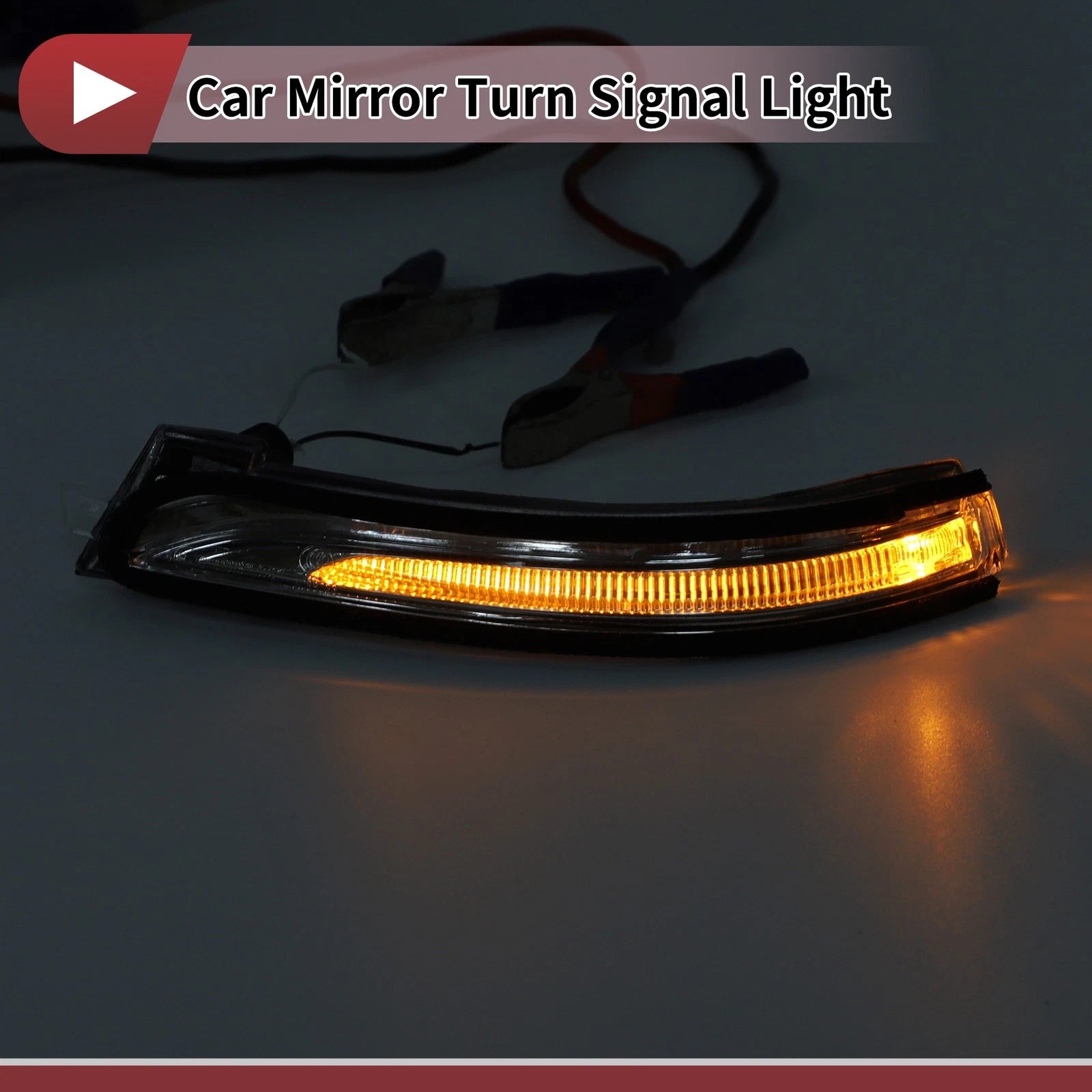 Mirror Turn Signal Light Left Replacement for Hyundai Elantra (2017–2020)