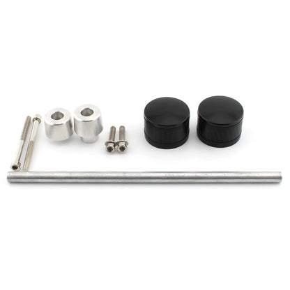 Front Axle Nut Cover Cap Installation Kit for Harley Davidson (E)