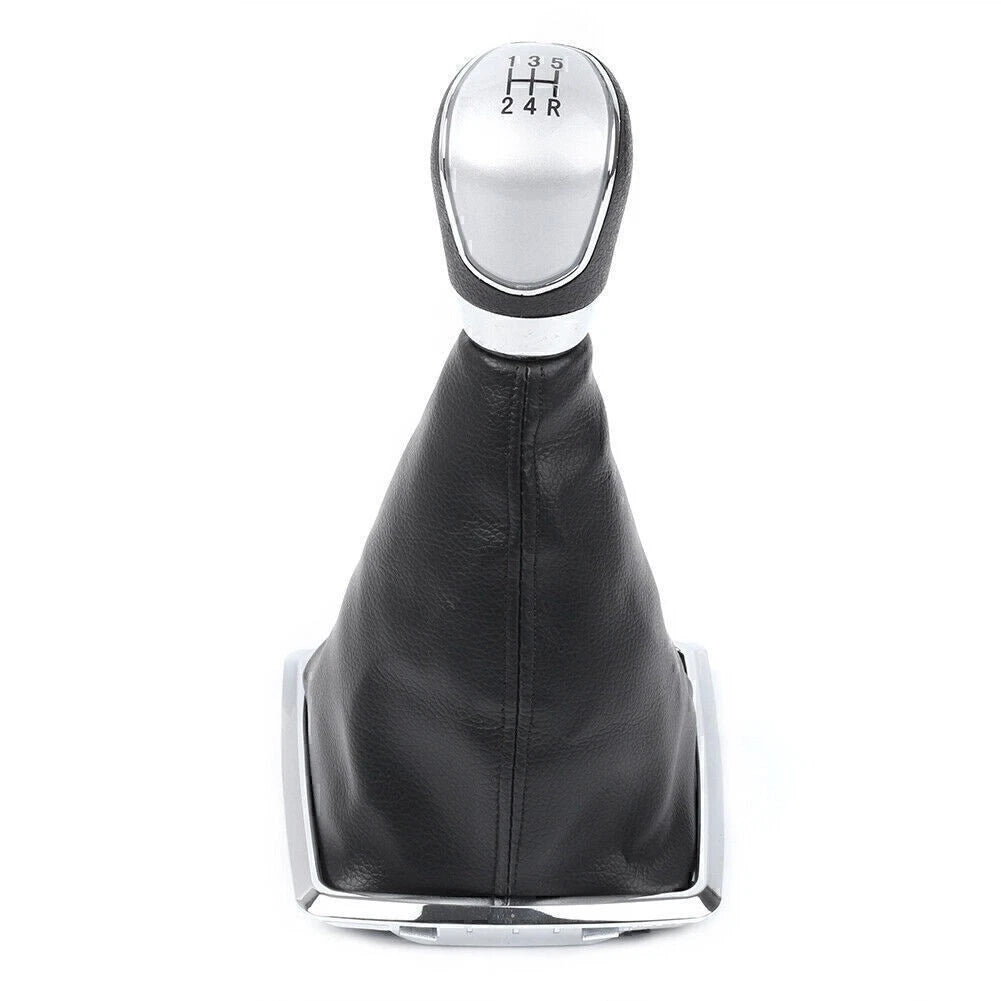 5 Speed Car Gear Shift Knob Gaiter Boot Cover For Ford Focus 2005-2008 2010-2012