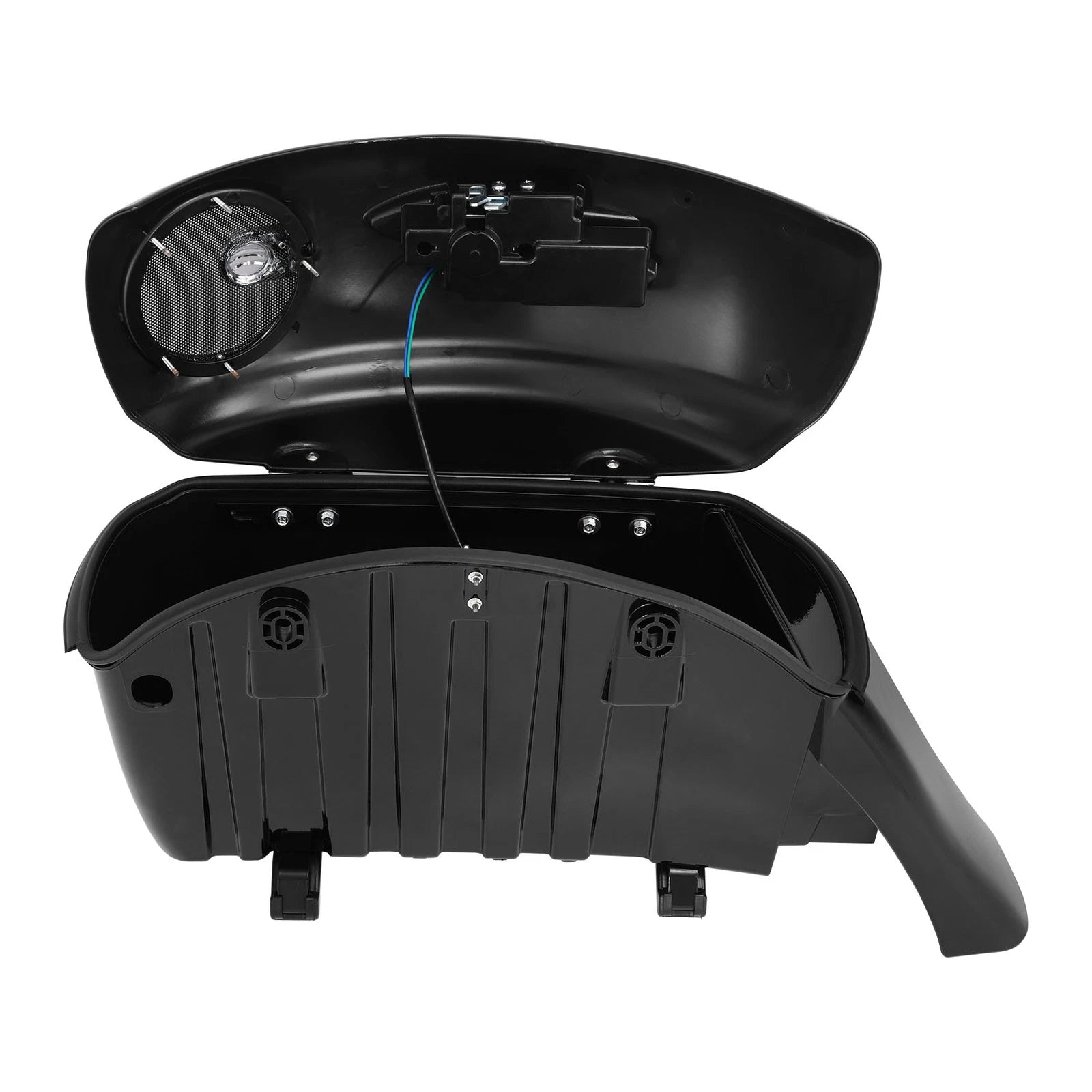 Saddlebag Electronic Latch Audio + Liners for Indian Chieftain Roadmaster (2014–2023)